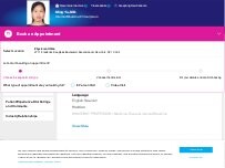 Website Screenshot Ming Yu, MD