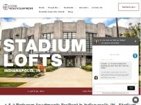 Website Screenshot Stadium Lofts