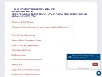 Website Screenshot MSL Computer Services