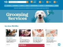 Website Screenshot Feeders Pet Supply Pet Wash & Grooming