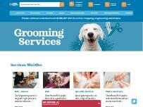 Website Screenshot Chow Hound Pet Supplies Pet Wash & Grooming