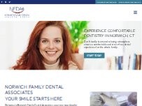 Website Norwich Family Dental Associates