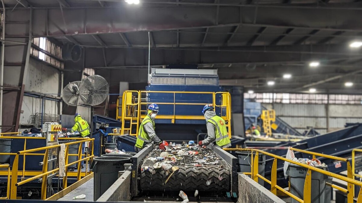 Images LRS Northbrook Material Recovery Facility