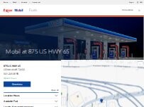 Website Screenshot Mobil