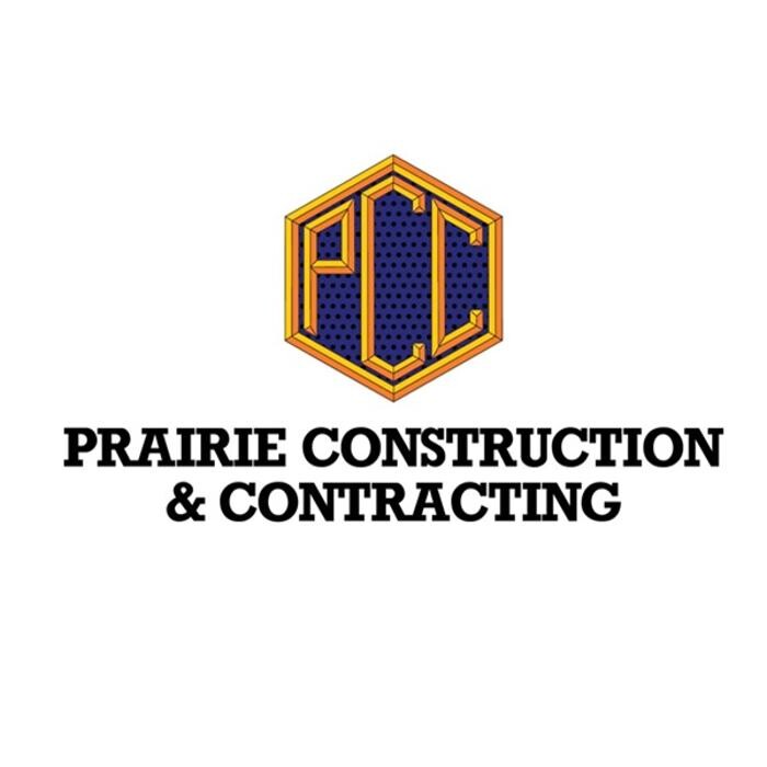 Prairie Construction & Contracting LLC. Logo