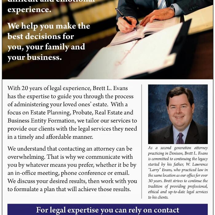 Images Law Office of Brett L. Evans, P.C.