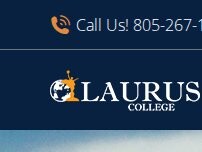 Website Screenshot Laurus College - Las Vegas