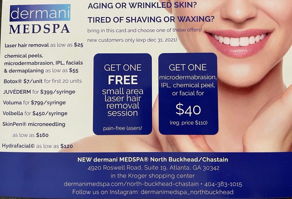 Images dermani MEDSPA North Buckhead Chastain