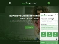 Website Screenshot EnviroGuard Pest Control