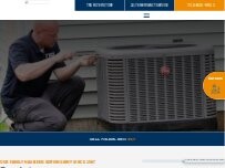Website Screenshot TRS Heating and Air Conditioning