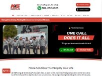 Website K & S Heating, Air Conditioning, Plumbing & Electrical