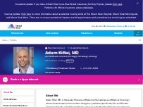 Website Screenshot Adam Kittai, MD