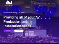 Website Screenshot Andy Audio