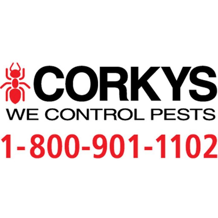 Corky's Pest Control Logo
