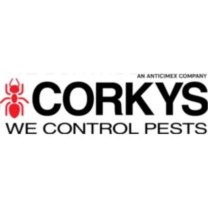Corky's Pest Control Logo