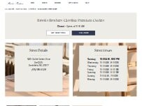 Website Screenshot Brooks Brothers
