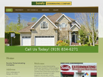 Surety Exterminating Company website screenshot