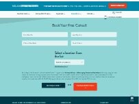 Website Screenshot Milan Laser Hair Removal
