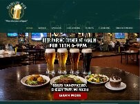 Website Screenshot Hamlin Pub