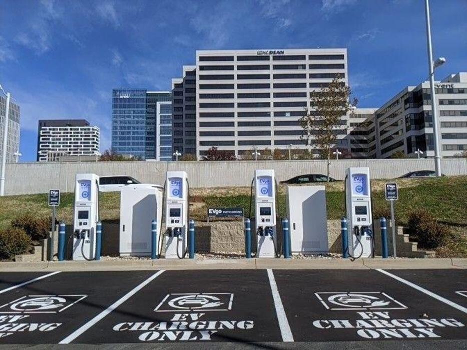 Images EVgo Car Charging Station