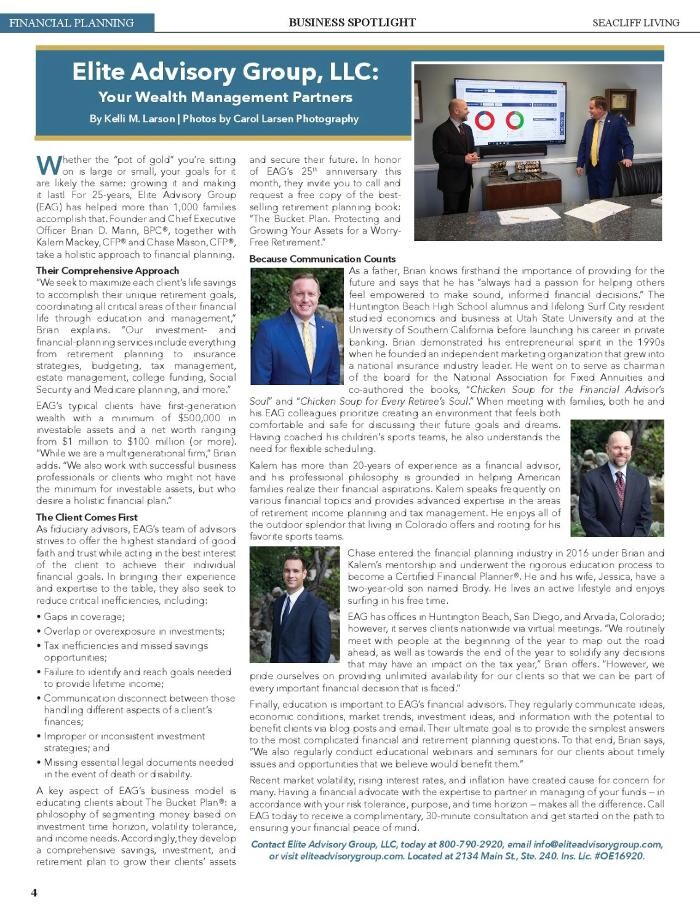 Images Elite Advisory Group, LLC.