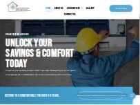 Website Screenshot Knaak Heating and Cooling