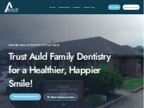 Website Screenshot Auld Family Dentistry