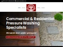 Website Screenshot Acw Pressure Wash & Steam