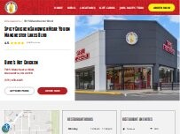Website Screenshot Dave's Hot Chicken