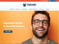 Website Screenshot Algonquin Dental Associates