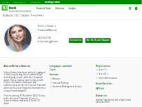 Website Screenshot Kelsey Seavey - TD Wealth Financial Advisor
