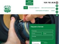 Website Screenshot KC Sound Systems