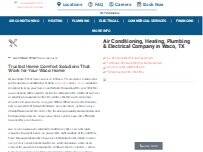 Website Screenshot Lochridge Priest Home Services