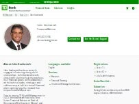 Website Screenshot John Sachariah - TD Wealth Financial Advisor