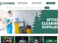 Website Screenshot Evergreen Office solutions