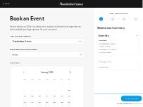 Website Screenshot Thunderbowl Lanes