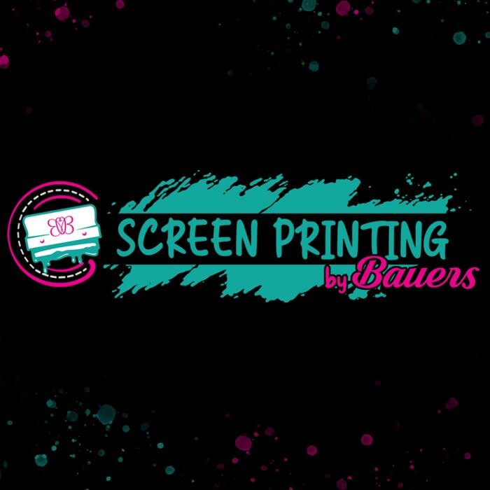 Screen Printing By Bauers Logo