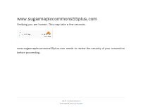 Website Screenshot Sugar Maple Commons