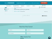 Website Screenshot Milan Laser Hair Removal