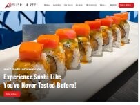 Website Screenshot Sushi 4 Reel