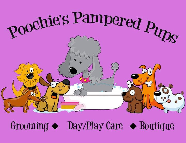 Poochie's Pampered Pups Logo