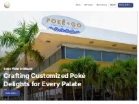 Website Screenshot POKÉ + GO