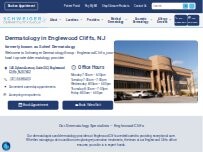 Website Screenshot Schweiger Dermatology Group - Englewood Cliffs