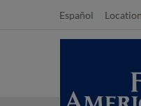 Website Screenshot Alejandro Ramos Arencibia - Mortgage Lender; First American Bank