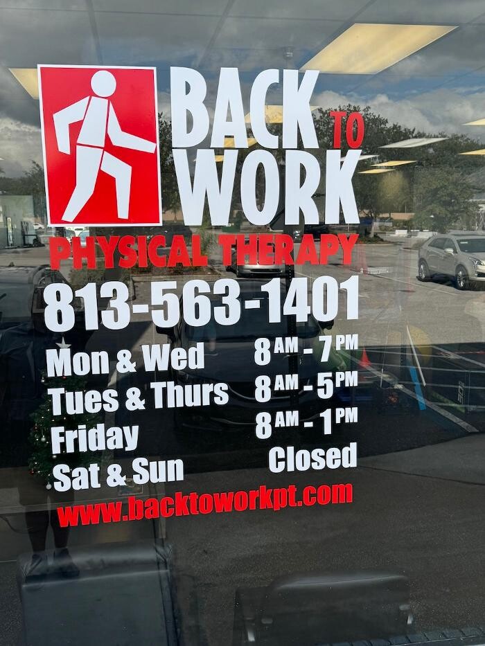 Images Back To Work Physical Therapy - Brandon