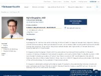 Website Screenshot Kyle Degeyter, MD