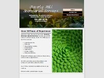 Website Screenshot Beverly Hill Secretarial