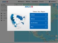 Website Screenshot ARCO