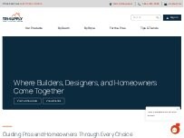 Website Screenshot Tri-Supply - Marble Falls