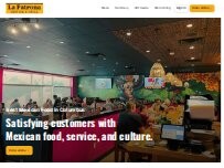 Website Screenshot La Patrona Cantina and Grill